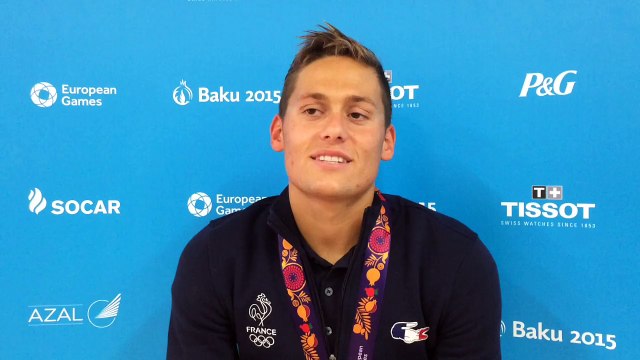Nicolas D'Oriano - médaille d'or natation 1500m nage libre