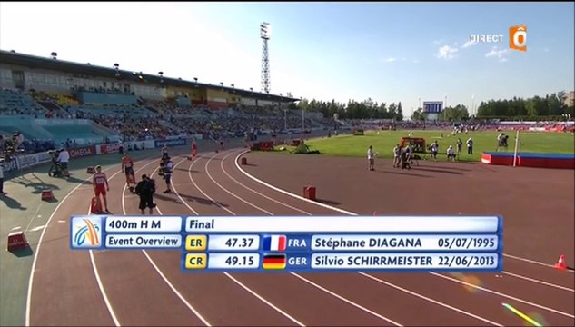 14 et 15. ChE athlé par équipes 2015, J1, 400m haies H et 1500m H