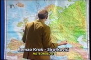 Remzo meteorolog. Početak karijere u dnevniku.