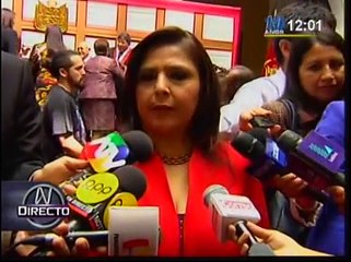 Ana Jara criticó a Daniel Urresti por autoproclamarse precandidato