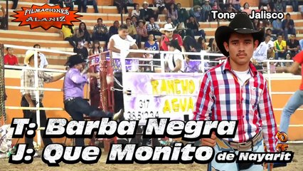 MONTA TRAGICA EN TONAYA TORO BARBA NEGRA DE RANCHO EL AGUAJE VS QUE MONITO DE NAYARIT