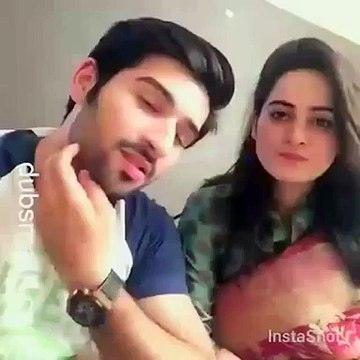 Dubsmash by Aiman and Muneeb - very funny Pakistani celebrity Mujtaba Farrkh - MF