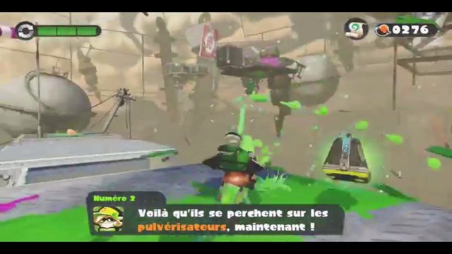 Splatoon parchemin caché 25 - Fort des pulvérisateurs