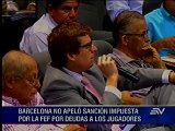 Barcelona sancionado por la FEF