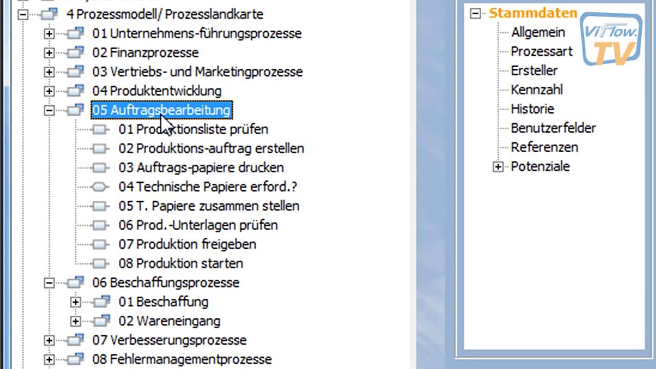 015 Prozesse verschieben (ViFlow 4)