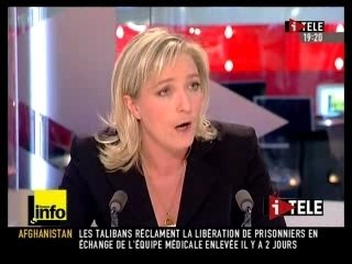 FN - Marine - iTélé