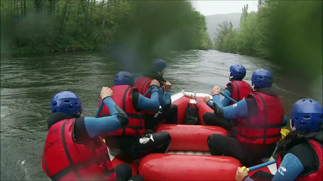 Rafing en Ariege avec Accr Eau Aventure