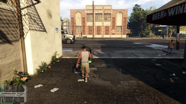 Team Crumble - GTA sous la pluie - Moto casque oculus rift