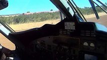 Twin Otter flying in Africa