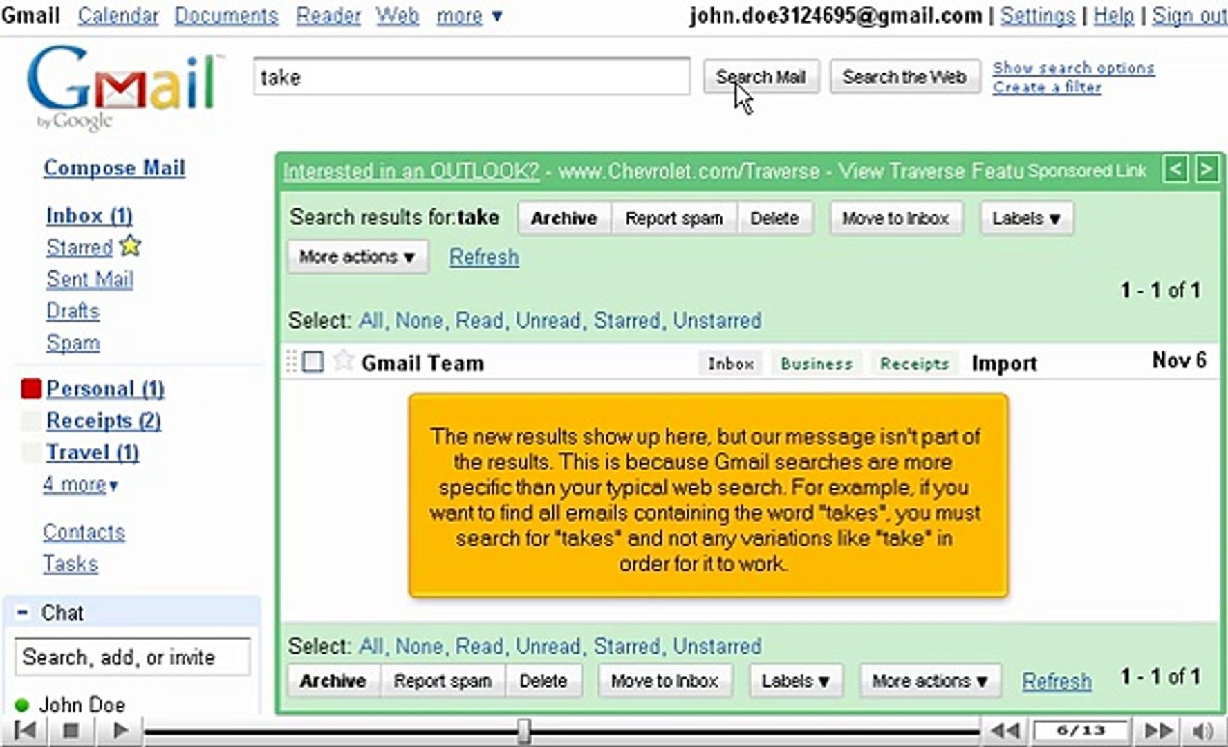 How to search for messages in Gmail - Gmail Tutorials