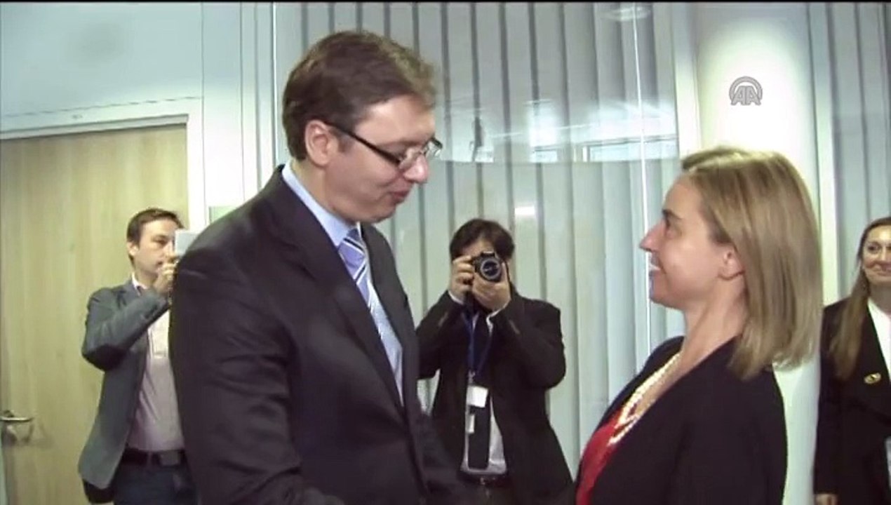 Federica Mogherini-Aleksandar Vucic