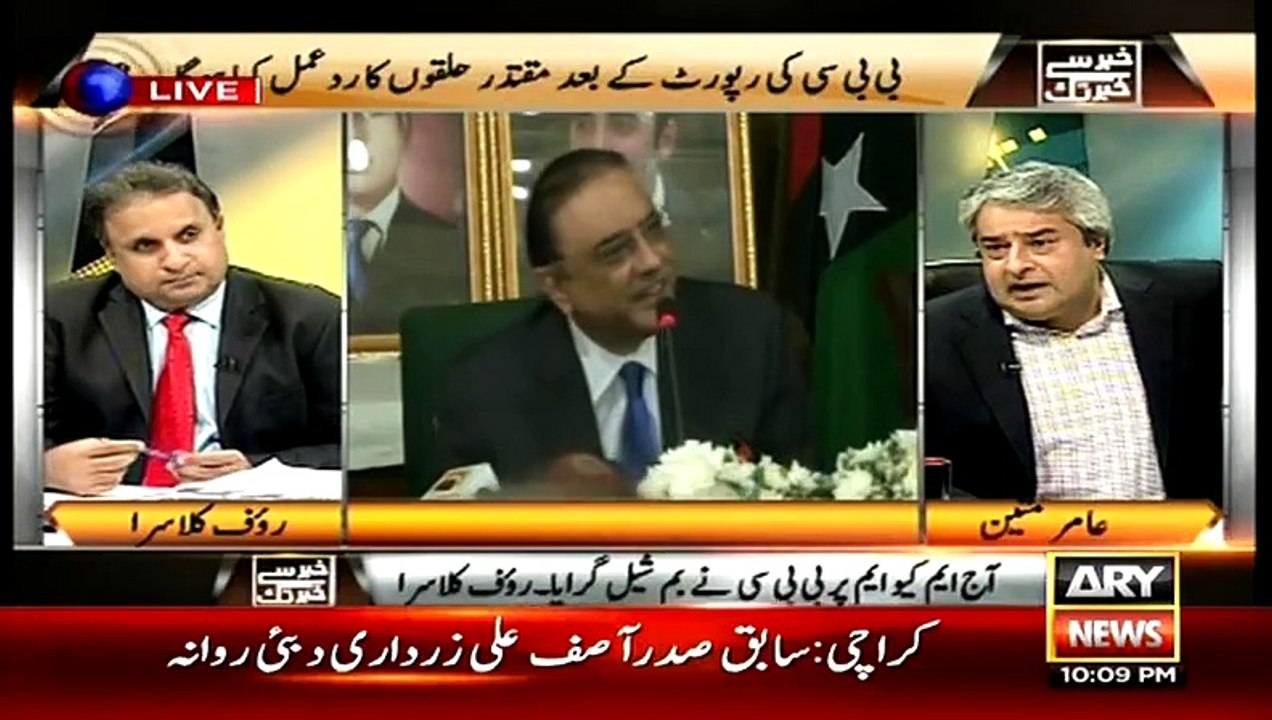Rehman Malik Per Corruption Charges The To Wo Mulk Se Kis Tarhan Bhagey-Rauf Klasra Mazahiya Tareqa batate huye