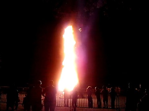 le feu de saint jean a bellac 2015 par Robert et Angel