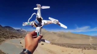 Syma X5C Drone at Indian Wells Canyon