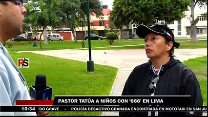 Secta "Rey de Salem" tatúa el 666 a niños de Perú