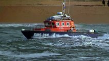 Vedette de la Société Nationale de Sauvetage en Mer de ETEL dans le Morbihan