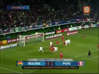 Perú se impuso 3-1 a Bolivia y enfrentará a Chile en semifinales de la Copa América 2015