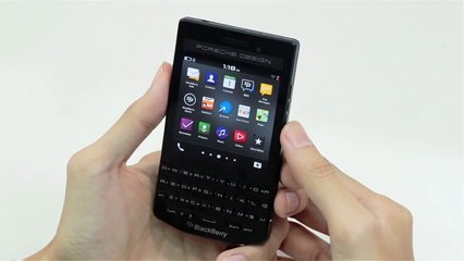 BlackBerry Porsche Design P'9983 Graphite Edition