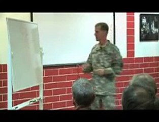 Gen. McChrystal Speaks with the National Ambassadors to Afghanistan