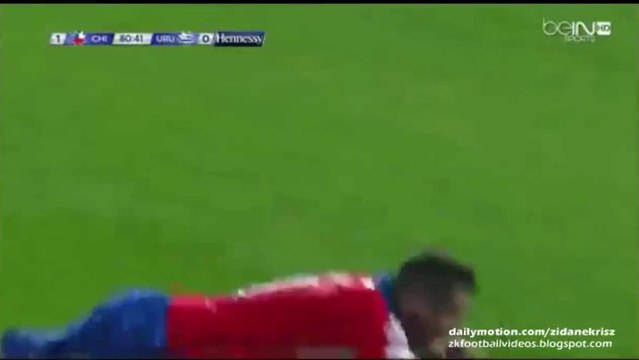 Mauricio Isla 1:0 Great Goal | Chile v. Uruguay 24.06.2015