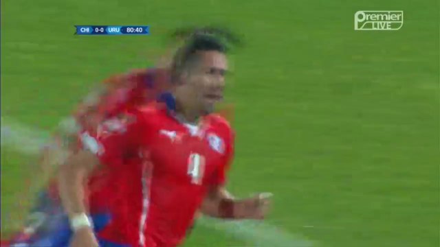 Mauricio Isla 1:0 Fantastic Goal - Chile vs Uruguay 25.06.2015
