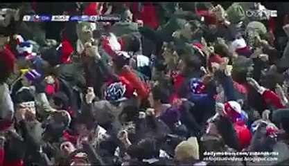 Mauricio Isla 1:0 fantastic Goal | Chile v. Uruguay 24.06.2015