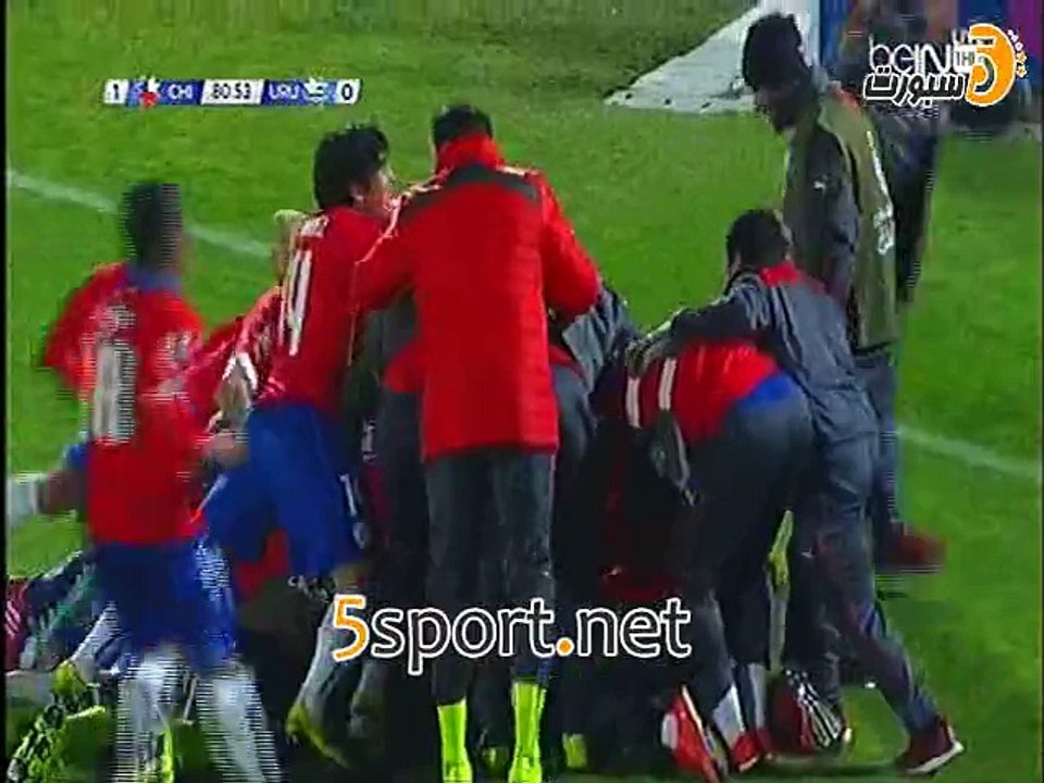 هدف مباراة ( تشيلي 1-0 أوروجواي ) ربع النهائي -  كوبا أمريكا 2015