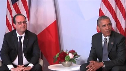 أوباما يتعهد لهولاند بعدم التجسس