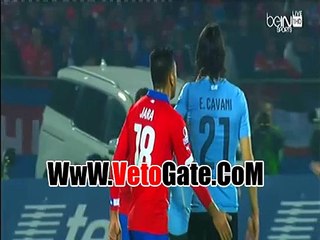 فعل غير اخلاقى" من لاعب تشيلى امام كافانى