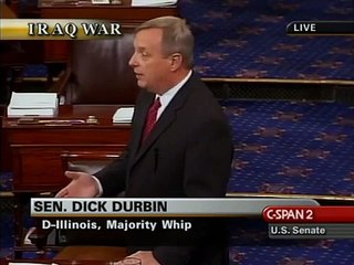 Dick Durbin  on Iraq filibuster