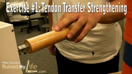 Exercise #1 - Muscle Tendon Transfer strengthening.