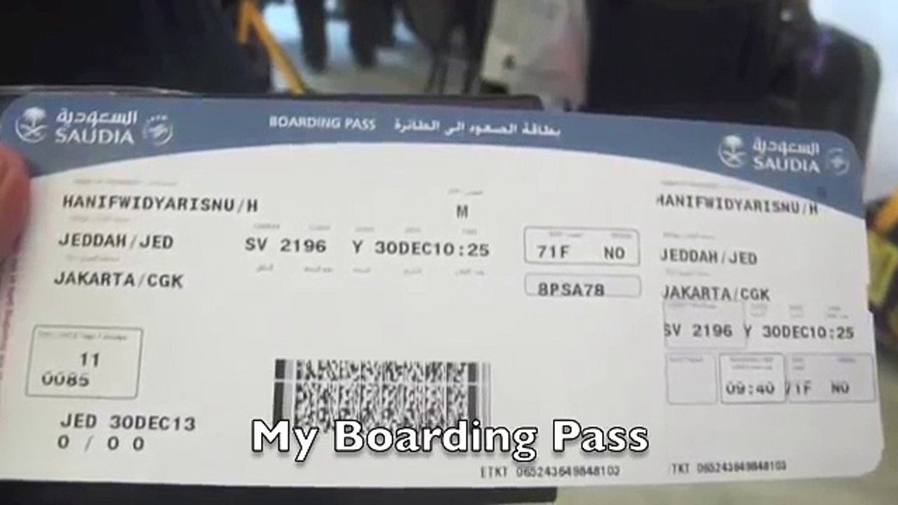 Saudi Arabian Airlines Flight Report : SV2196 Jeddah-Jakarta