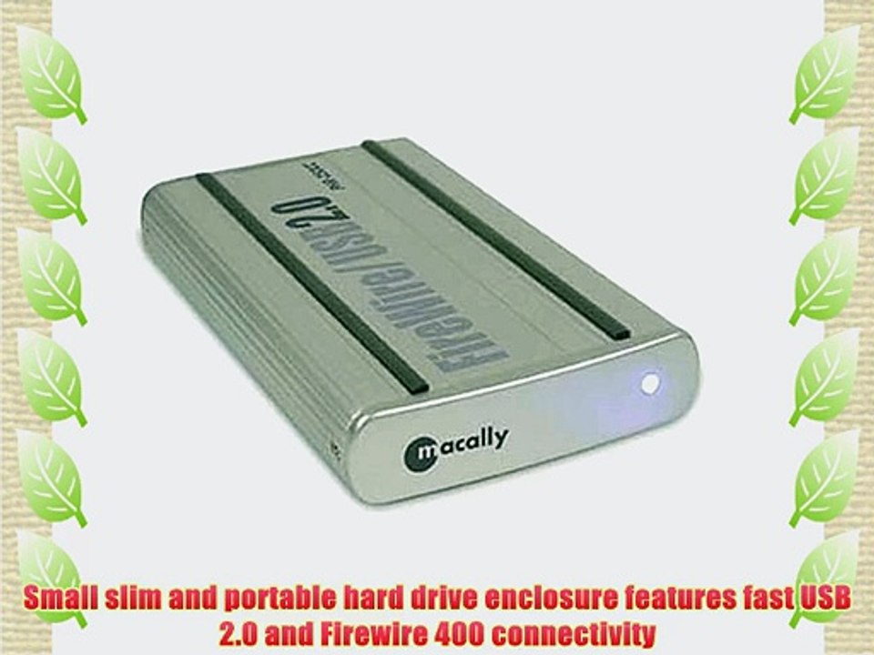 Macally PHR-250CC - Hard Drive Enclosure - 2.5 - IDE - Firewire / Hi-Speed USB