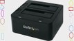 StarTech.com SuperSpeed USB 3.0 to Dual 2.5/3.5in SATA Hard Drive Docking Station
