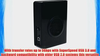 StarTech.com 3.5in SuperSpeed USB 3.0 SATA Hard Drive Enclosure w/ Fan