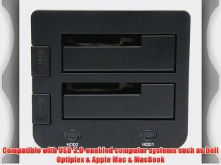 StarTech.com USB 3.0 Dual Hard Drive Docking Station with UASP for 2.5/3.5-Inch HDD/SSD SATA