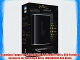Acomdata Tango Pro USB 2.0/Firewire 400/Firewire 800 2.5-Inch Hard Drive Enclosure TNGXXXUFBE-BLK