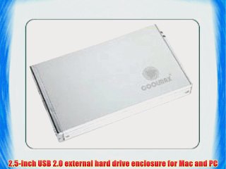 Coolmax HD-211-U2 USB 2.0 2.5-Inch External Hard Drive Enclosure
