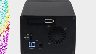 StarTech.com USB 3.0 eSATA Dual 3.5-Inch SATA III Hard Drive RAID Enclosure with UASP and Fan