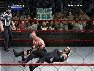 goldberg vs undertaker