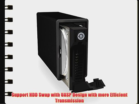 Raidon SafeTANK Series 2.5-Inch/3.5-Inch External Dual Bay RAID/JBOD Enclosure (GR3660-B3)