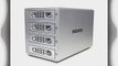 Dyconn Quartz 4 - 4 Bay RAID and JBOD Enclosure - 3.5 Inch Hard Drive eSATA USB 3.0 RAID Storage
