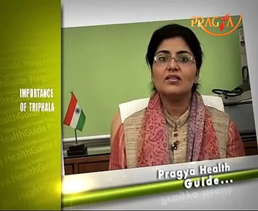 Importance of Triphala- Dr. Preeti Chabbra- Ayurveda Expert- Health quotes on Pragya TV
