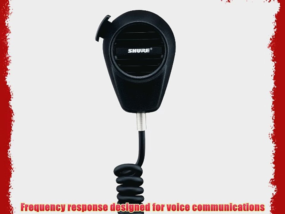 Shure 527B Omnidirectional Dynamic Handheld Low Z Push-to-Talk Switch