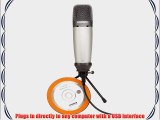 Samson C03U Multi-Pattern USB Studio Condenser Microphone