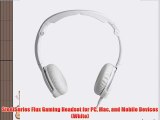 SteelSeries Flux Gaming Headset for PC Mac and Mobile Devices (White)