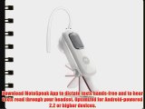 Motorola HX550 Universal Bluetooth Headset - Retail Packaging - White