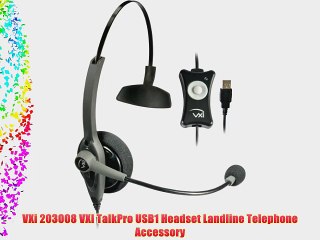 VXi 203008 VXI TalkPro USB1 Headset Landline Telephone Accessory