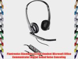 Plantronics Blackwire C220m Headset Microsoft Office Communicator Digital Sound Noise Canceling
