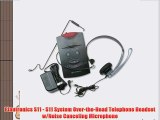 Plantronics S11 - S11 System Over-the-Head Telephone Headset w/Noise Canceling Microphone